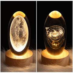 3D Planet Moon Lamp Bedroom Home Decor