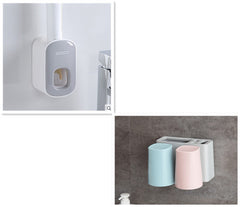 Wall Mounted Automatic Toothpaste Holder Bathroom Accessories