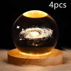 3D Planet Moon Lamp Bedroom Home Decor