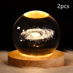 3D Planet Moon Lamp Bedroom Home Decor