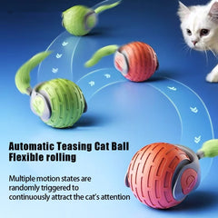 New Interactive Cat Toys Ball Auto Electric Rolling Ball Toys