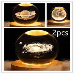 3D Planet Moon Lamp Bedroom Home Decor