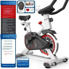 Gym Dedicated Indoor Exercise Weight Loss Silent Smart Power Bike - Spin Bike Home Fitness Equipment -Hot New for Healthy Living