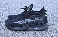 Men's casual shoes, fashionable and versatile sports shoes, breathable running shoes, outdoor walking training tennis shoes