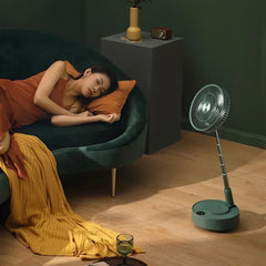 36V/110V/220V Small Home Appliance Suspended Floor Fan with Powerful Airflow and Adjustable Height C