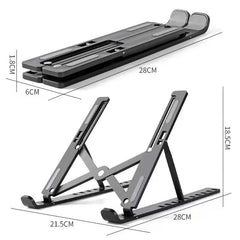 Portable Laptop Stand Adjustable Notebook Support Holder Computer Bracket For Macbook Air Pro Accessories Foldable Base For Pc