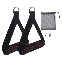 2x Exercise Handles, Handle Attachments, Comfortable, Non-slip Training Handles,