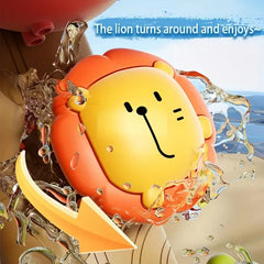 Baby Bath Toys For Kids Interactive Bath Toy with Suction Cups Cartoon Duck Water Tub toys Bathtub Toy for Boys Girls Infant