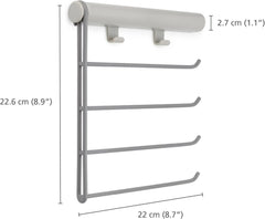 Home non perforated wall mounted belt, tie, scarf, hanging rail, storage rack, small accessory hook, umbrella hanging rack