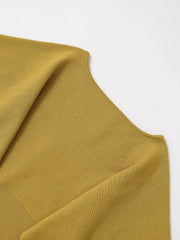 Women's clothing 2025 autumn new product retro casual versatile cloak style fashionable round neck knit top