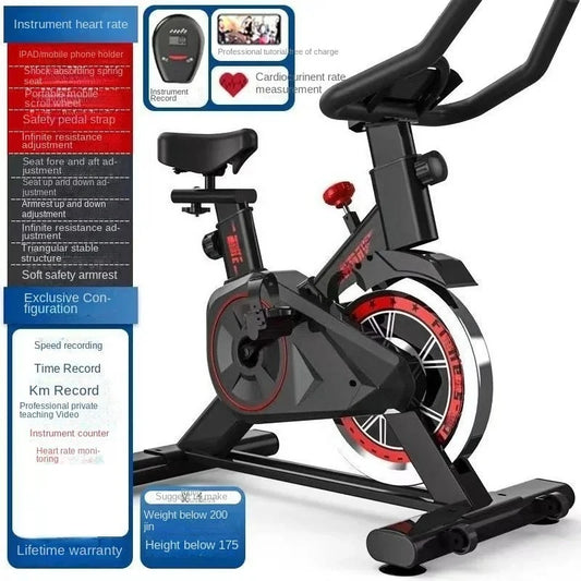Gym Dedicated Indoor Exercise Weight Loss Silent Smart Power Bike - Spin Bike Home Fitness Equipment -Hot New for Healthy Living