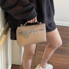 Chic Campus Bag Women Multifunctional Shoulder Handbag Student Friendly For Lecture Halls And Study Sessions