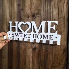 Wall Mounted Sweet Home Decorative Key Holder Key Wall Hook Creative Key Holder for Front Door