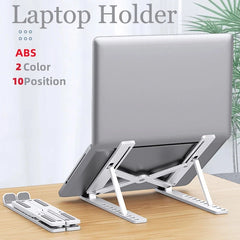 Portable Laptop Stand Adjustable Notebook Support Holder Computer Bracket For Macbook Air Pro Accessories Foldable Base For Pc