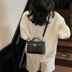 Chic Campus Bag Women Multifunctional Shoulder Handbag Student Friendly For Lecture Halls And Study Sessions