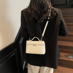 Chic Campus Bag Women Multifunctional Shoulder Handbag Student Friendly For Lecture Halls And Study Sessions