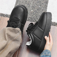 2025 New High Quality Shoes Autumn and Winter New Breathable Versatile Trendy Fashion Thick Soled Thickened Niche Bread Shoes