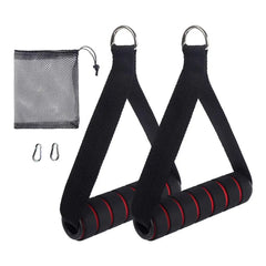 2x Exercise Handles, Handle Attachments, Comfortable, Non-slip Training Handles,