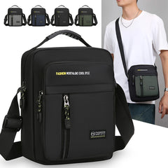 Men Crossbody Bag Single Shoulder Bags Big Capacity Storage Bag Fashion Multi-Pockets Business Crossbody Bags