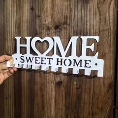 Wall Mounted Sweet Home Decorative Key Holder Key Wall Hook Creative Key Holder for Front Door