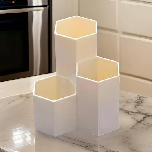 multifunctional desktop organizer, office accessories storage, suitable for home, office and school, desktop storage rack