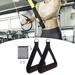 2x Exercise Handles, Handle Attachments, Comfortable, Non-slip Training Handles,