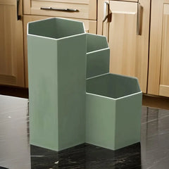 multifunctional desktop organizer, office accessories storage, suitable for home, office and school, desktop storage rack