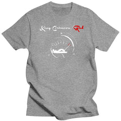 Mens Clothing King Crimson Men Red Speedometer T Shirt Black