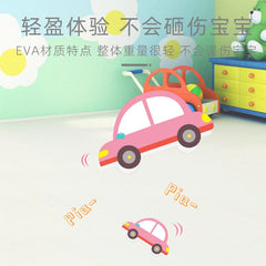 Baby Bath Toys for Toddlers Floating Foam Animals Cars Waterproof Bathtub Toys Early Learning Educational Gift for Kids Play Set