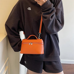 Chic Campus Bag Women Multifunctional Shoulder Handbag Student Friendly For Lecture Halls And Study Sessions