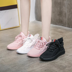 Shoes Women 2025 Spring New Lightweight Non-slip Fashion Trend All-match Casual Soft Bottom Shock Absorption Running Sports