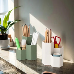 multifunctional desktop organizer, office accessories storage, suitable for home, office and school, desktop storage rack