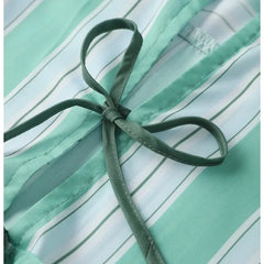 Women's Clothing 2-piece Set Outfit Sleeves Shorts Shirt Shorts Fast Selling Stripes Suits Comfortable Fashion Shirts for Women