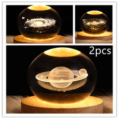 3D Planet Moon Lamp Bedroom Home Decor