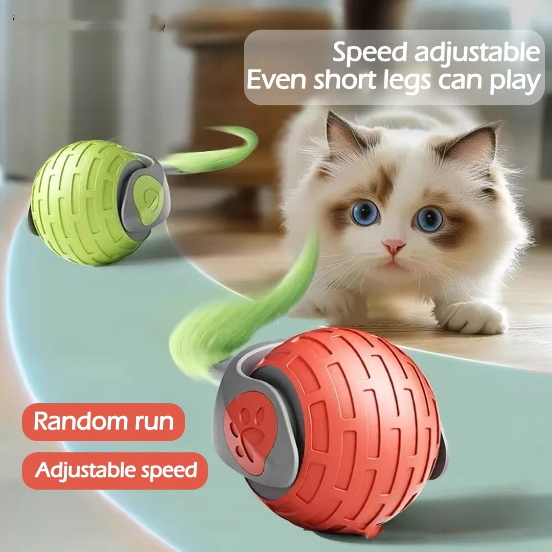 New Interactive Cat Toys Ball Auto Electric Rolling Ball Toys