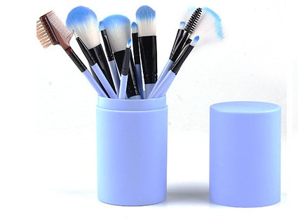 12 pcs Makeup Brush Set Blush Eyeshadow Eyelash Highlighter Makeup Brush