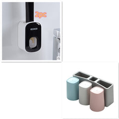 Wall Mounted Automatic Toothpaste Holder Bathroom Accessories