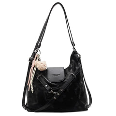 Vintage College Style Backpack Women's Bag, Versatile Fashion, Large Capacity Shoulder Bag Bag