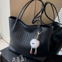 Women Large Tote Bag 2025 New Casual Commuting Shoulder Purse Spacious University School Bag Lightweight