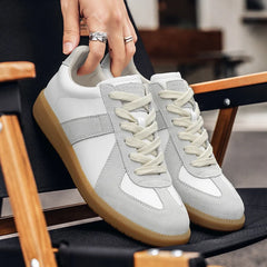 Shoes Men's 2025 Autumn New Lightweight Non-slip Fashion Trend All-match Casual Soft Bottom Shock Absorption Running Sports