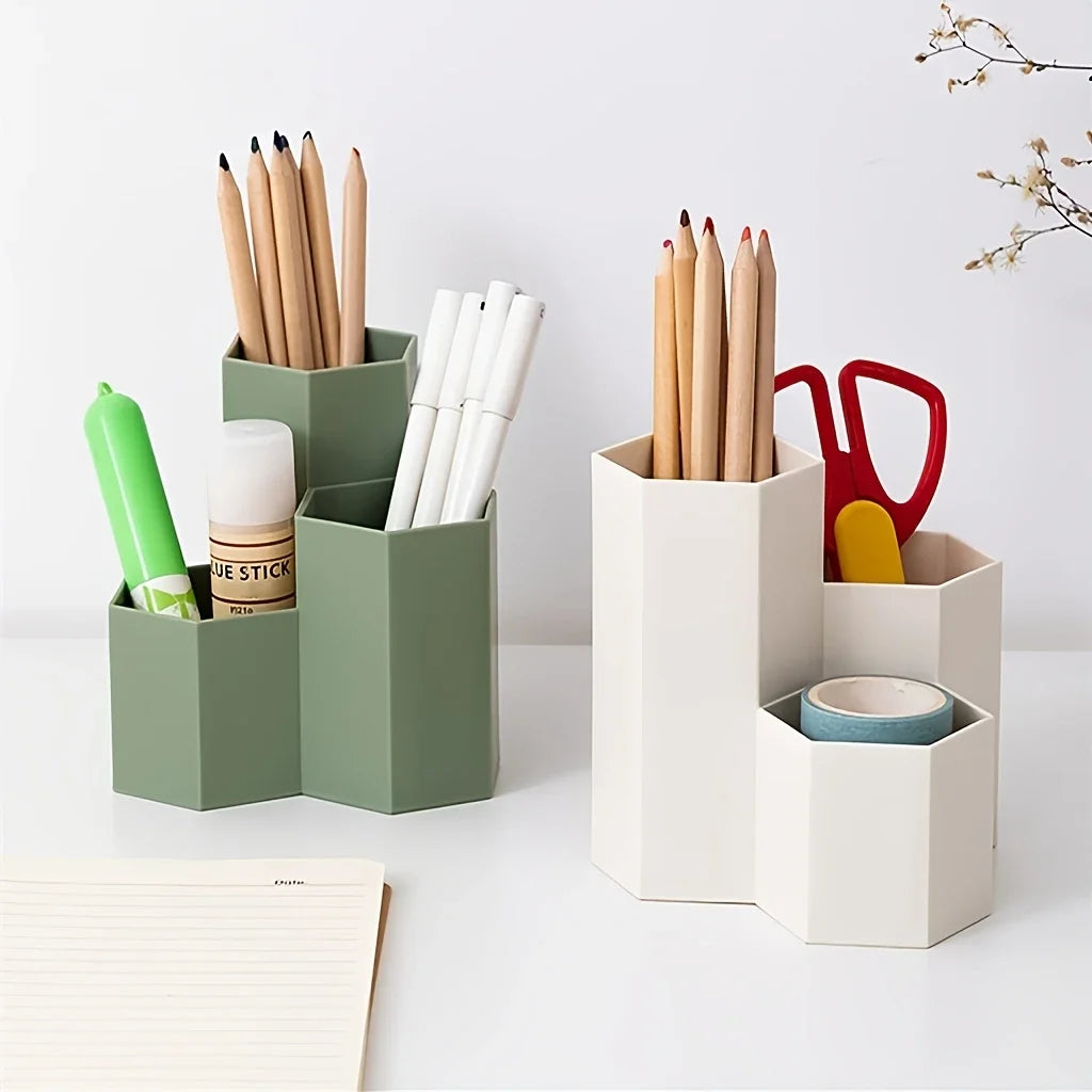 multifunctional desktop organizer, office accessories storage, suitable for home, office and school, desktop storage rack