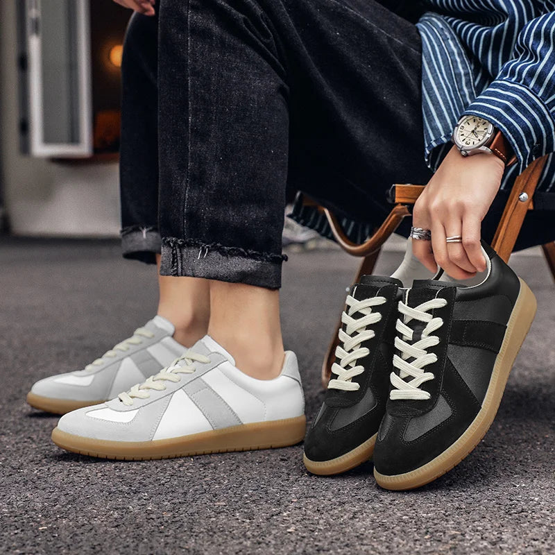 Shoes Men's 2025 Autumn New Lightweight Non-slip Fashion Trend All-match Casual Soft Bottom Shock Absorption Running Sports