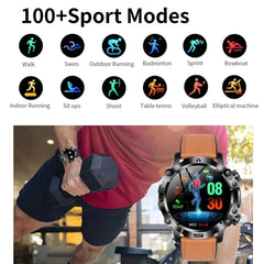 Sapphire 2025New Health managed Smart Watch Health measure Blood Fat Uric Acid Call ECG+PPG blood pressure Health Smartwatch IOS
