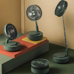 36V/110V/220V  Small Home Appliance Suspended Floor Fan with Powerful Airflow and Adjustable Height C