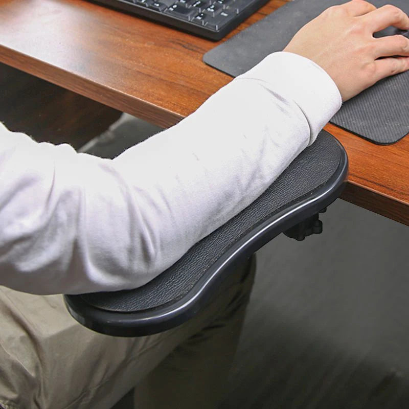 The Adjustable Keyboard Armrest of The Computer Arm Rest Table Is A Creative Home Office Desk Arm Rest That Supports The Desktop