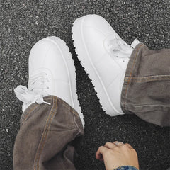 2025 New High Quality Shoes  Autumn and Winter New Breathable Versatile Trendy Fashion Thick Soled Thickened Niche Bread Shoes