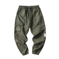 Mens Cargo Pants Skinny Hip Hop Clothing Japanese High StreetwearTrousers Fashion Overalls Harajuku Joggers Sports Men Pant