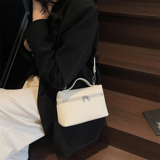 Chic Campus Bag Women Multifunctional Shoulder Handbag Student Friendly For Lecture Halls And Study Sessions