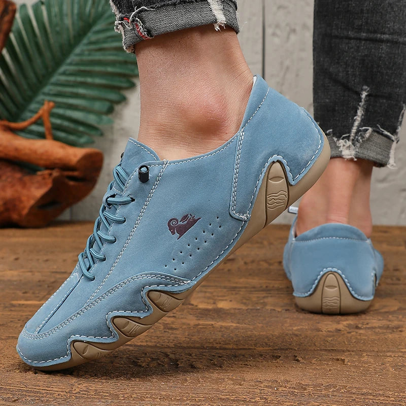 Shoes for Man Fashion Brand Loafers Soft Soled Comfortable Casual Walking Shoes Breathable Sports Tennis Outdoor Driving Shoes