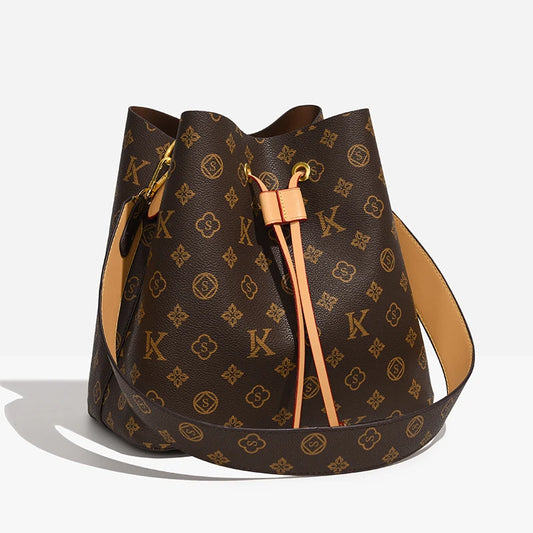 Trendy Fashionable Crossbody Bag For Women, Vintage Messenger Purse With Logo, Minimalist Chic For Daily Use